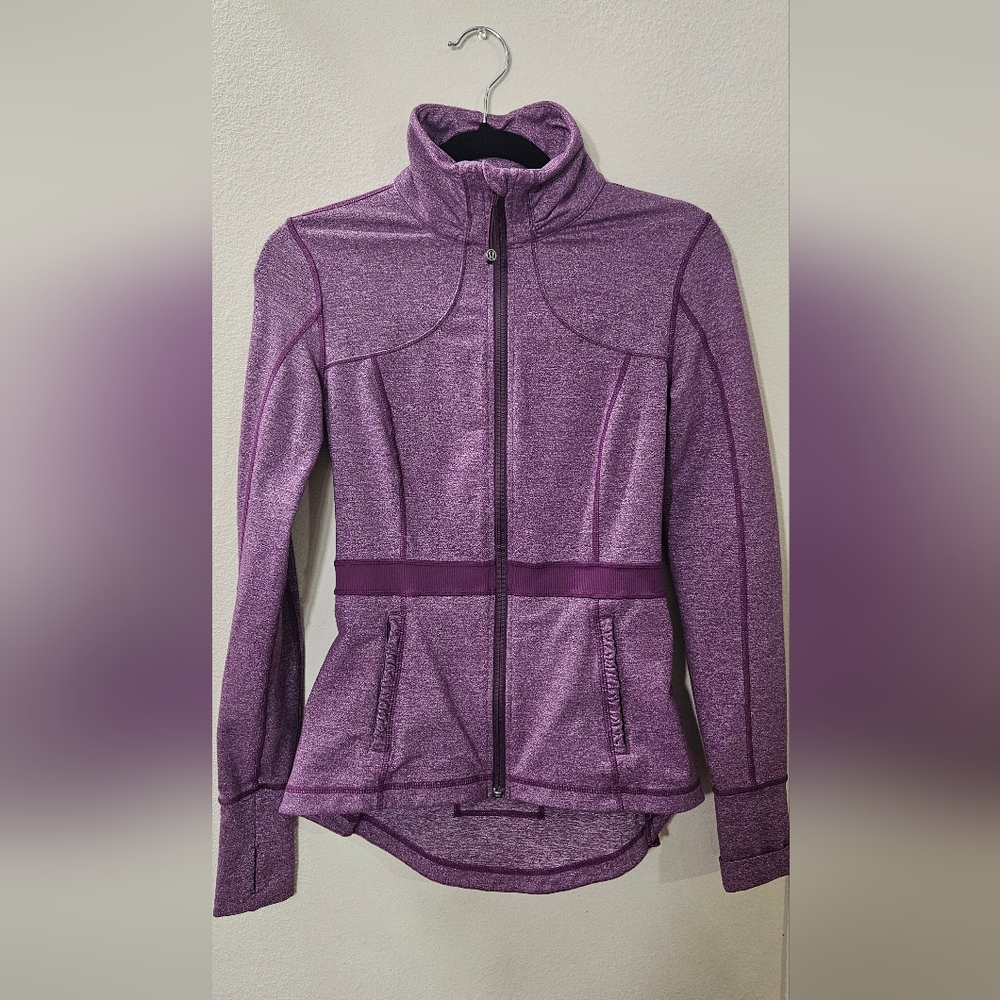 Lululemon Athletica Dewberry Peplum Define Jacket